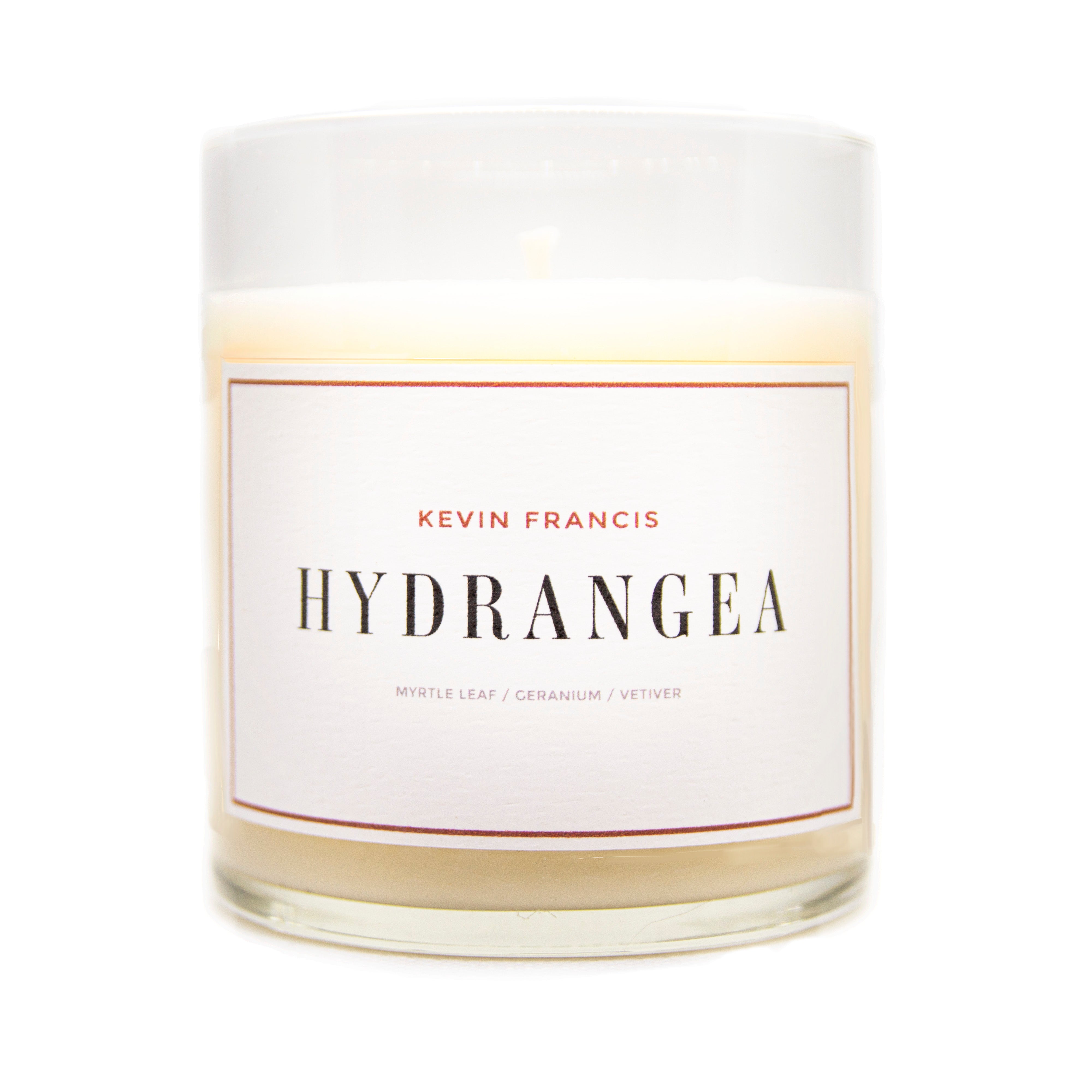 Hydrangea Scented Luxury Candle by Kevin Francis Design | Luxury Home Decor
