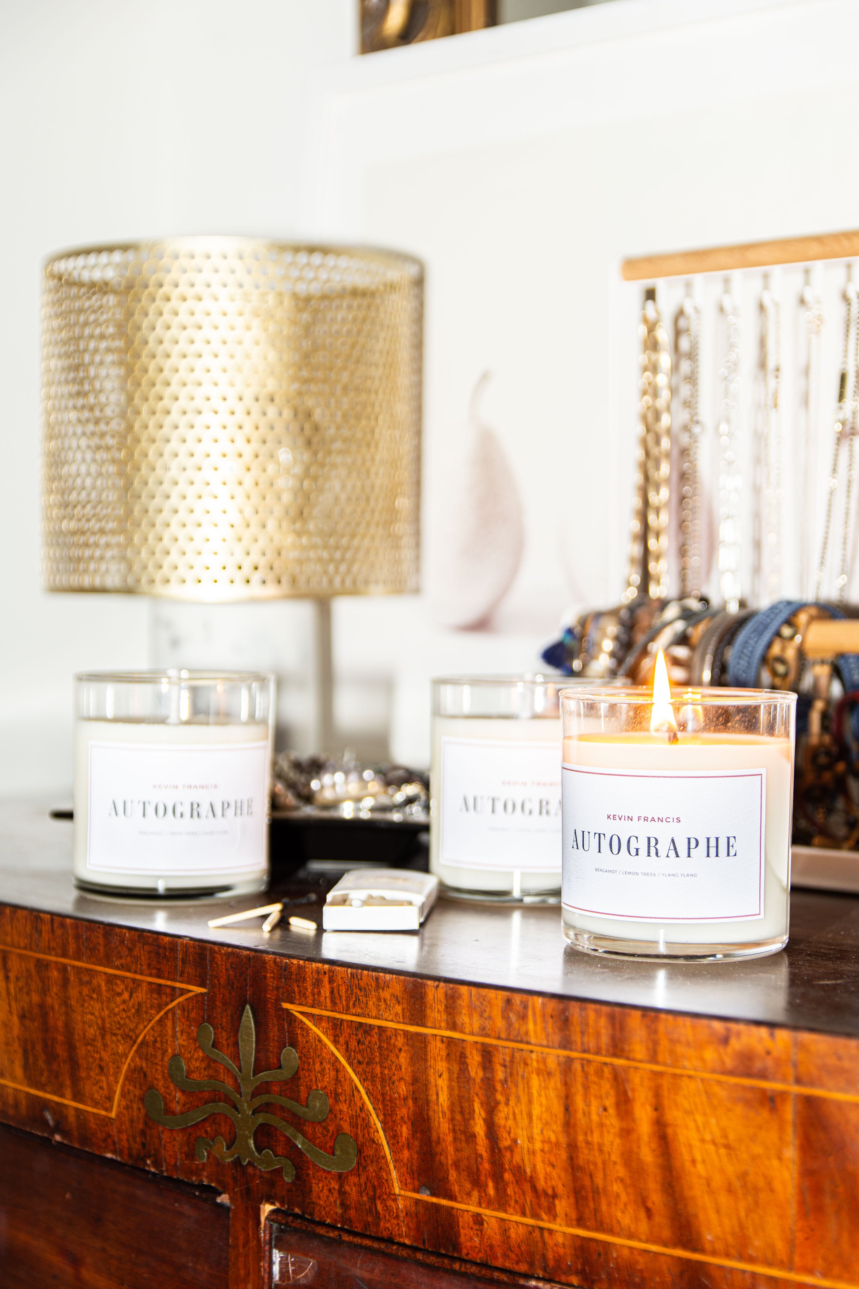 Autographe Luxury Scented Candle by Kevin Francis Design | Luxury Home Decor