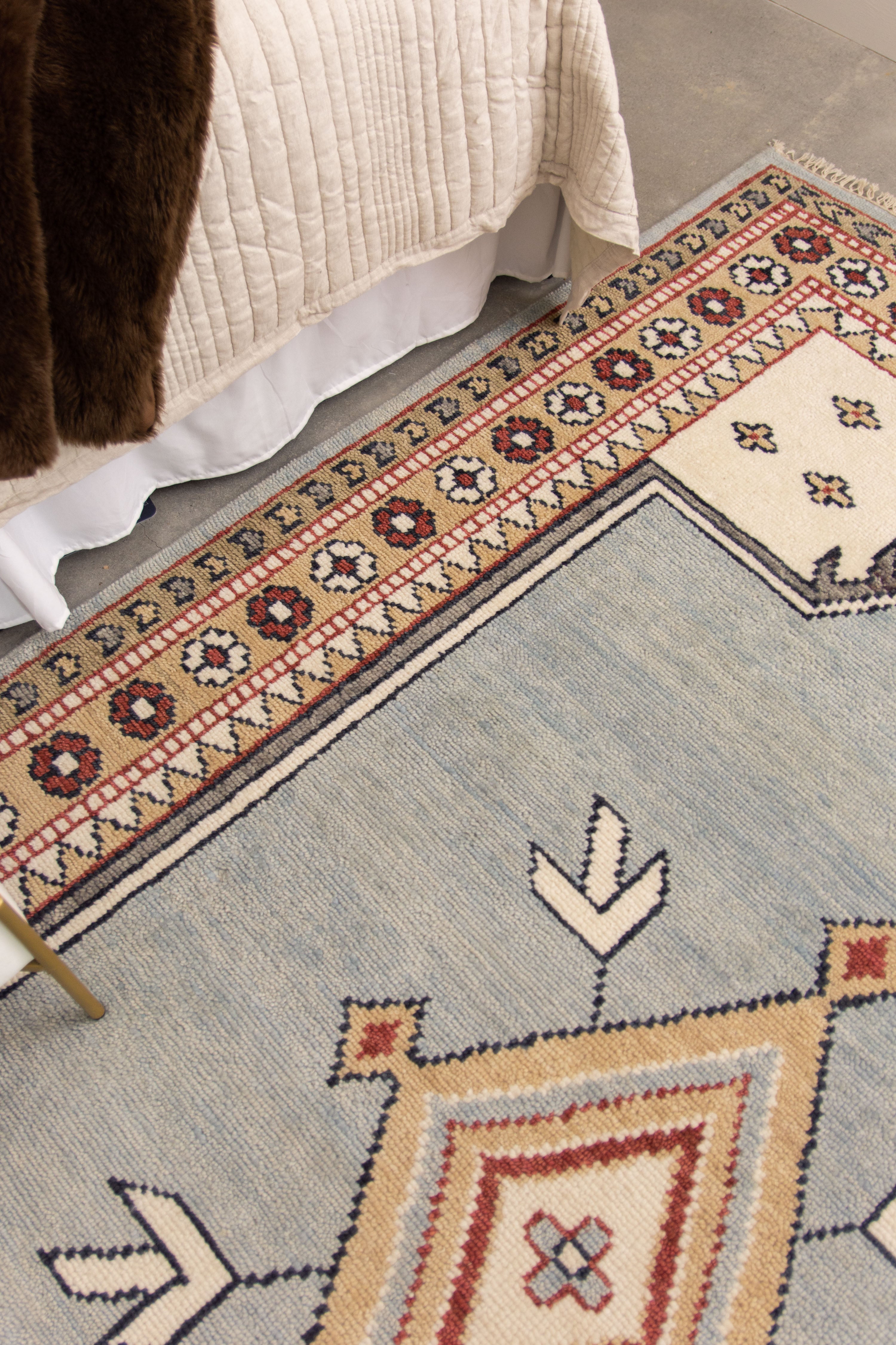 Selendi Hand-Knotted Wool Area Rug by Kevin Francis Design | Luxury Home Decor
