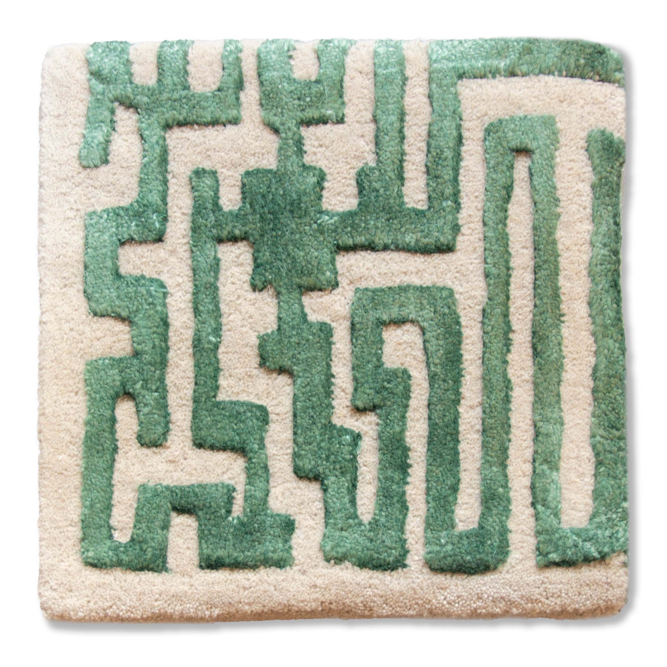 Labyrinth Collection Maze Rug Sample (12x12) by Kevin Francis Design | Luxury Home Decor