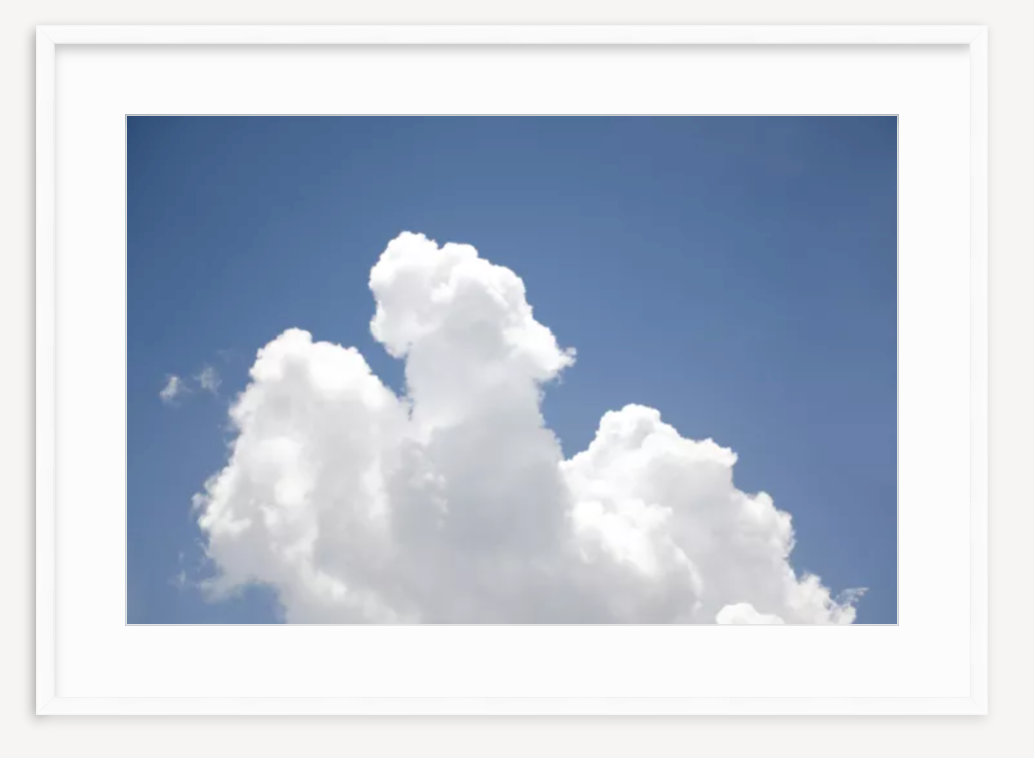 Clouds in Blue Sky II - Kevin Francis Design