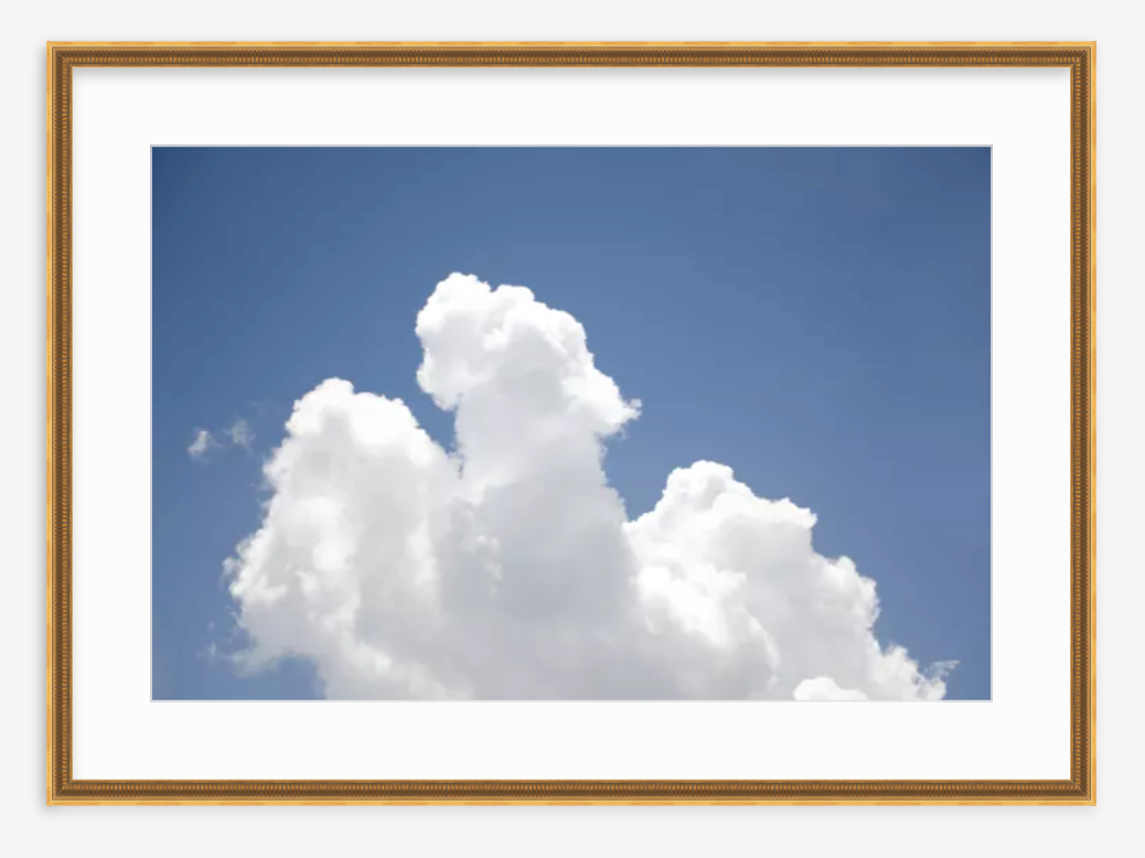Clouds in Blue Sky II - Kevin Francis Design