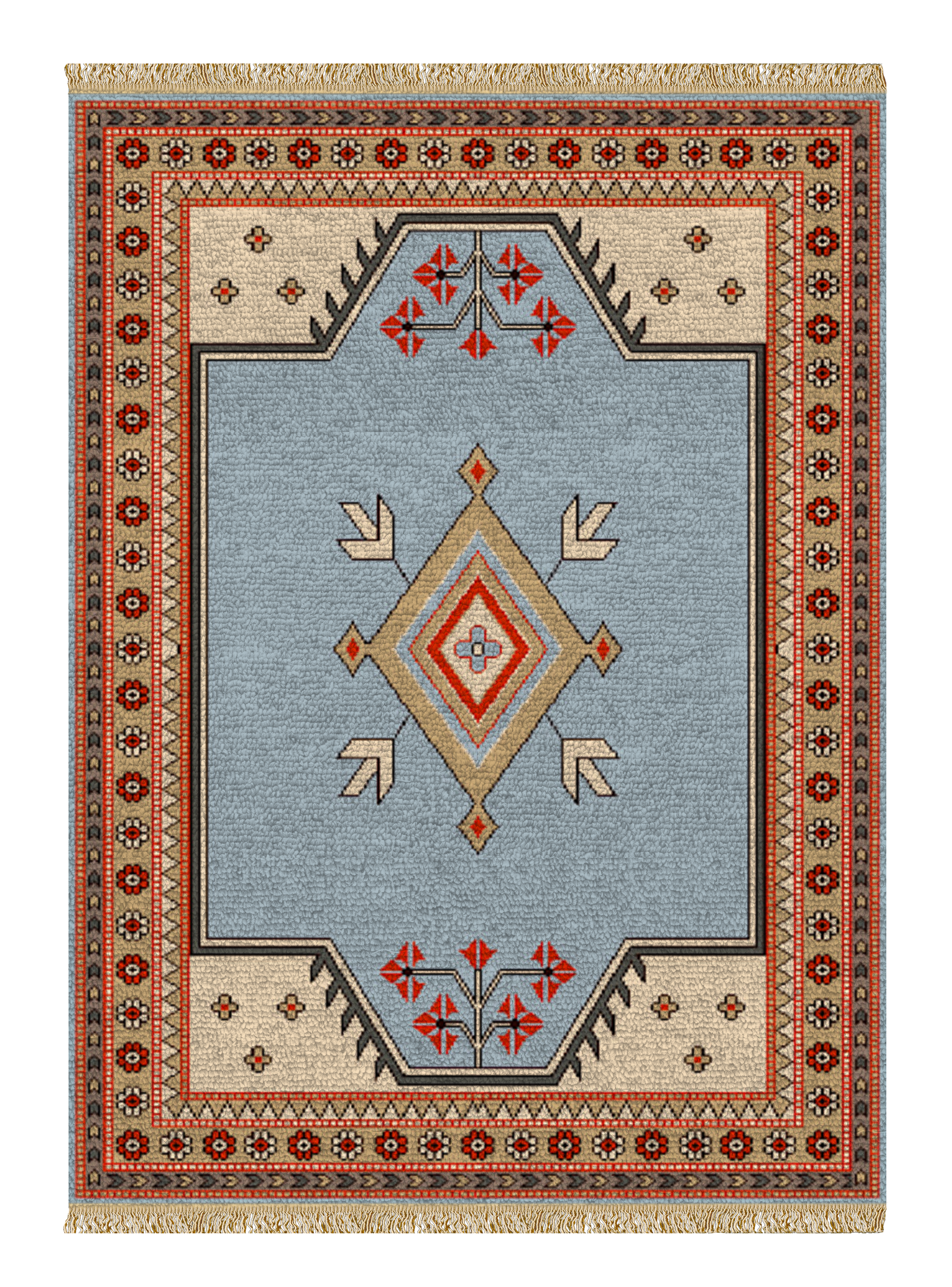 Selendi Hand-Knotted Wool Area Rug by Kevin Francis Design | Atlanta Interior Designer | Luxury Home Decor
