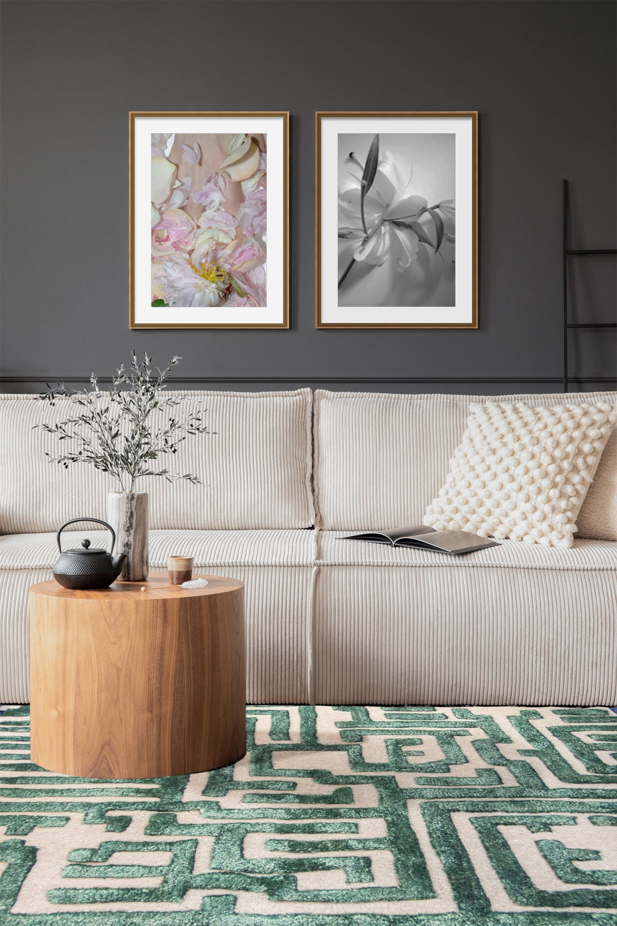Theseus Hand-Tufted Maze Luxury Floor Rug - Buy Now | Kevin Francis Design