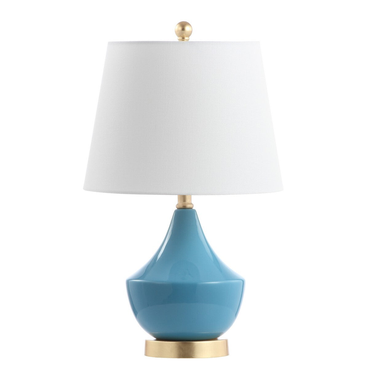 Cerulean Blue Genie Table Lamp by Kevin Francis Design | Luxury Home Decor