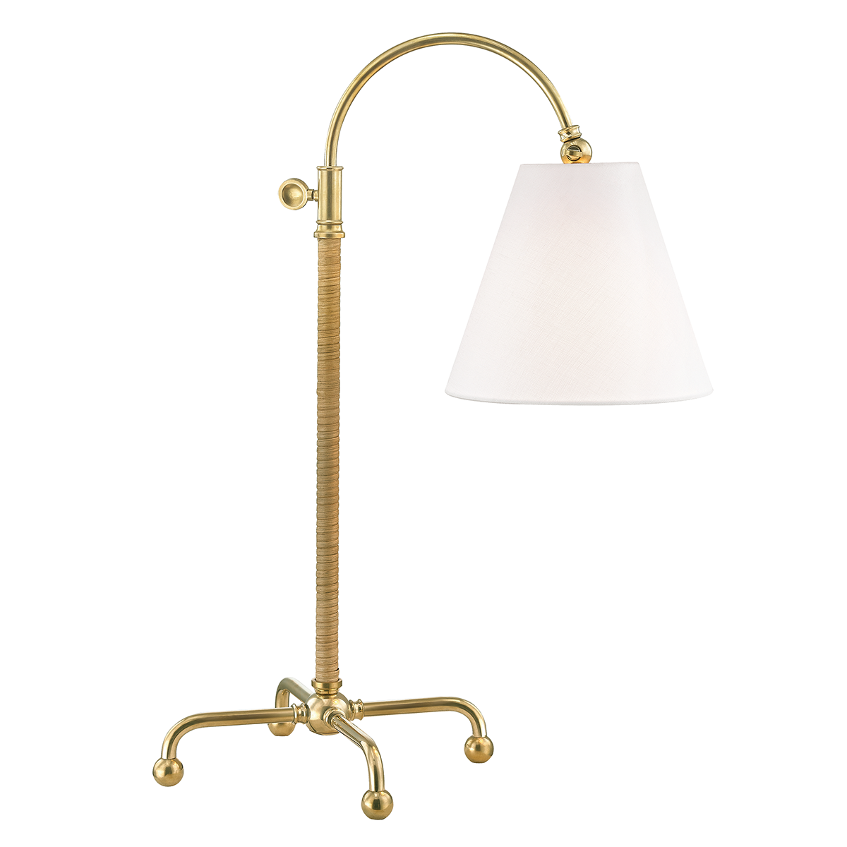 Mark D. Sikes Curves Brass Table Lamp by Kevin Francis Design | Atlanta Interior Designer | Luxury Home Decor
