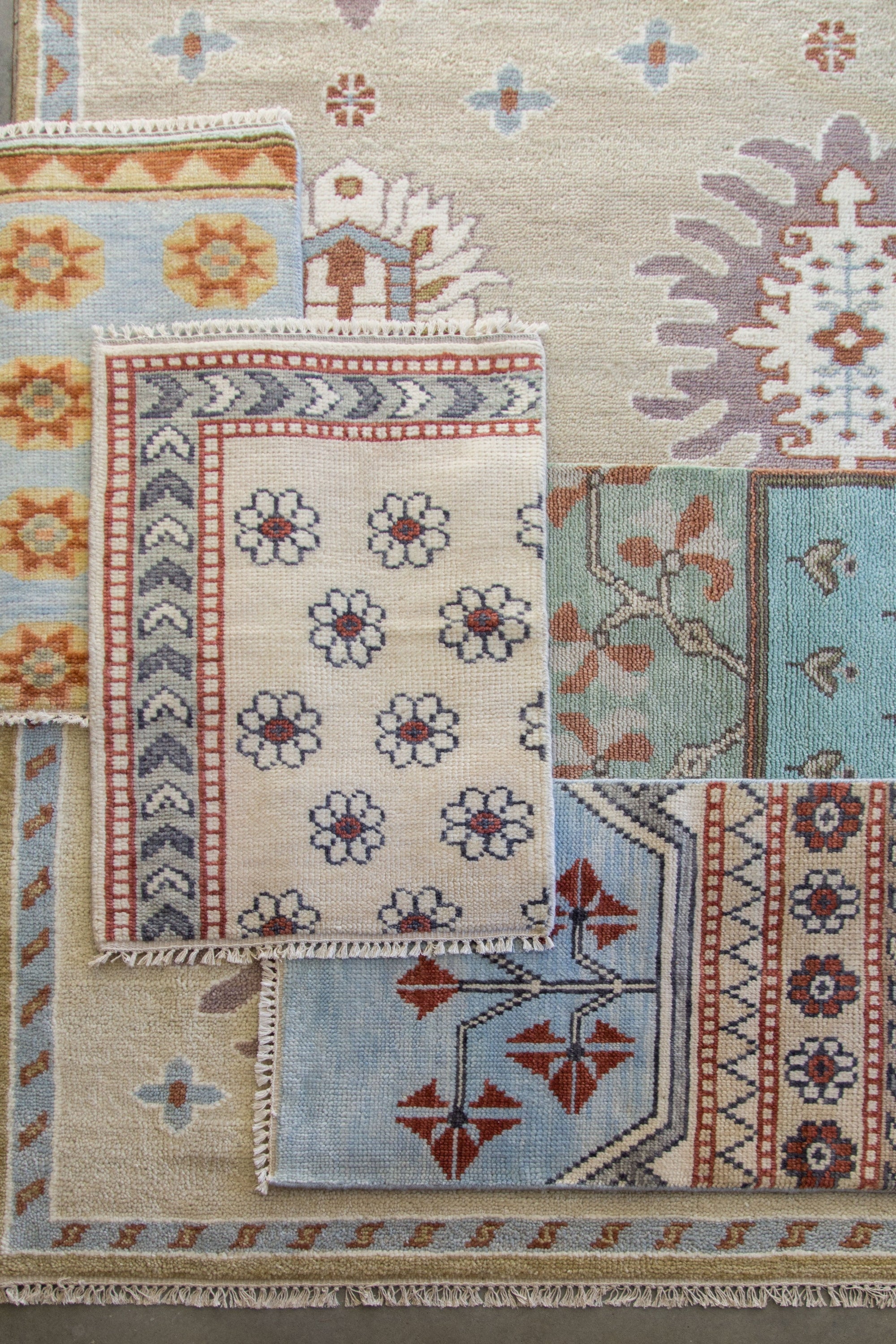 Cairene Hand-Knotted Wool Area Rug by Kevin Francis Design | Luxury Home Decor