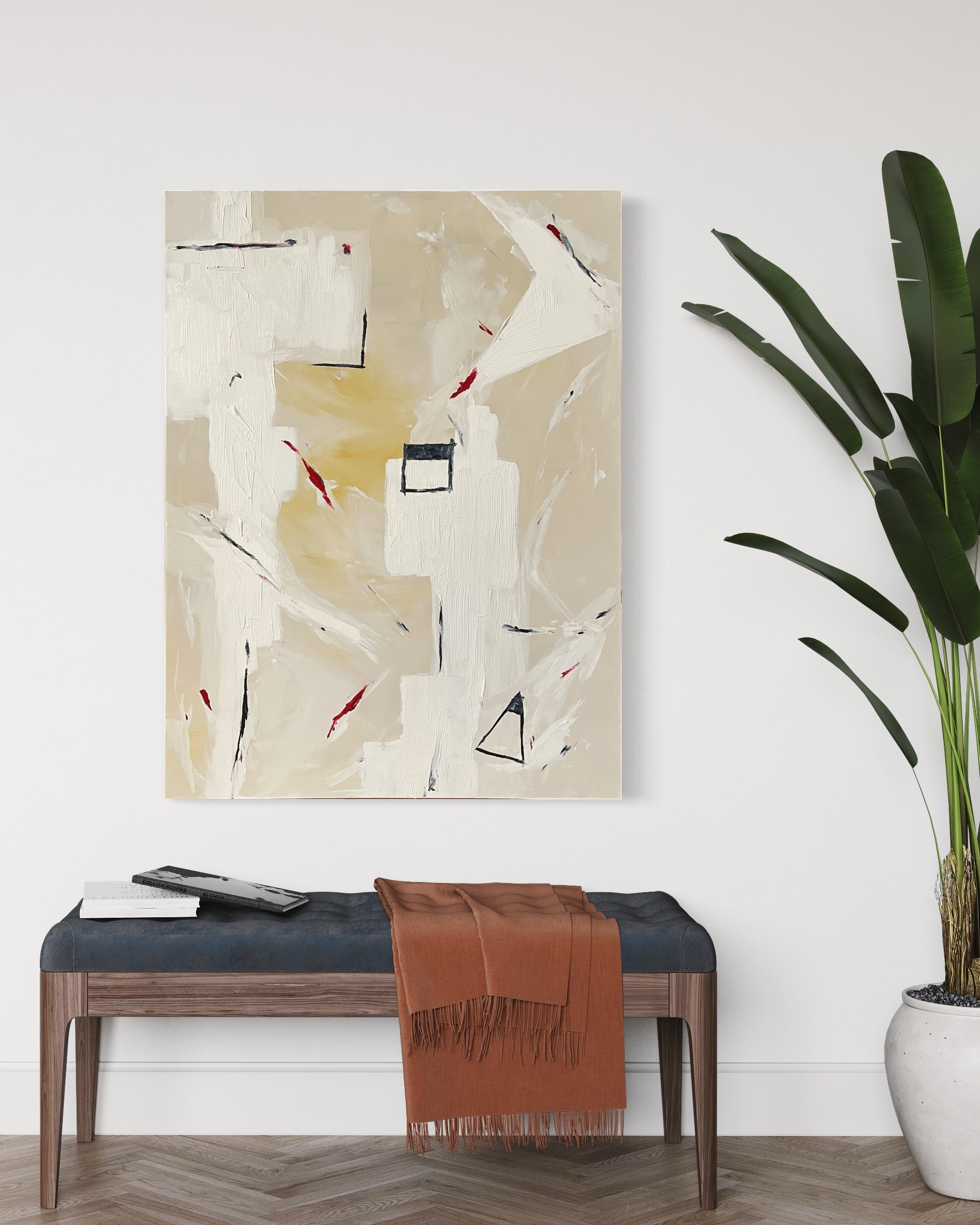 IDA No. 6 Painting by Kevin Francis Design | Atlanta Interior Designer | Luxury Home Decor