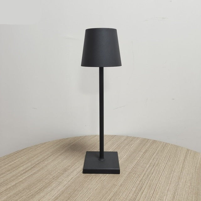 Classic Portable Rechargeable USB Metal Table Lamp by Kevin Francis Design | Luxury Home Decor