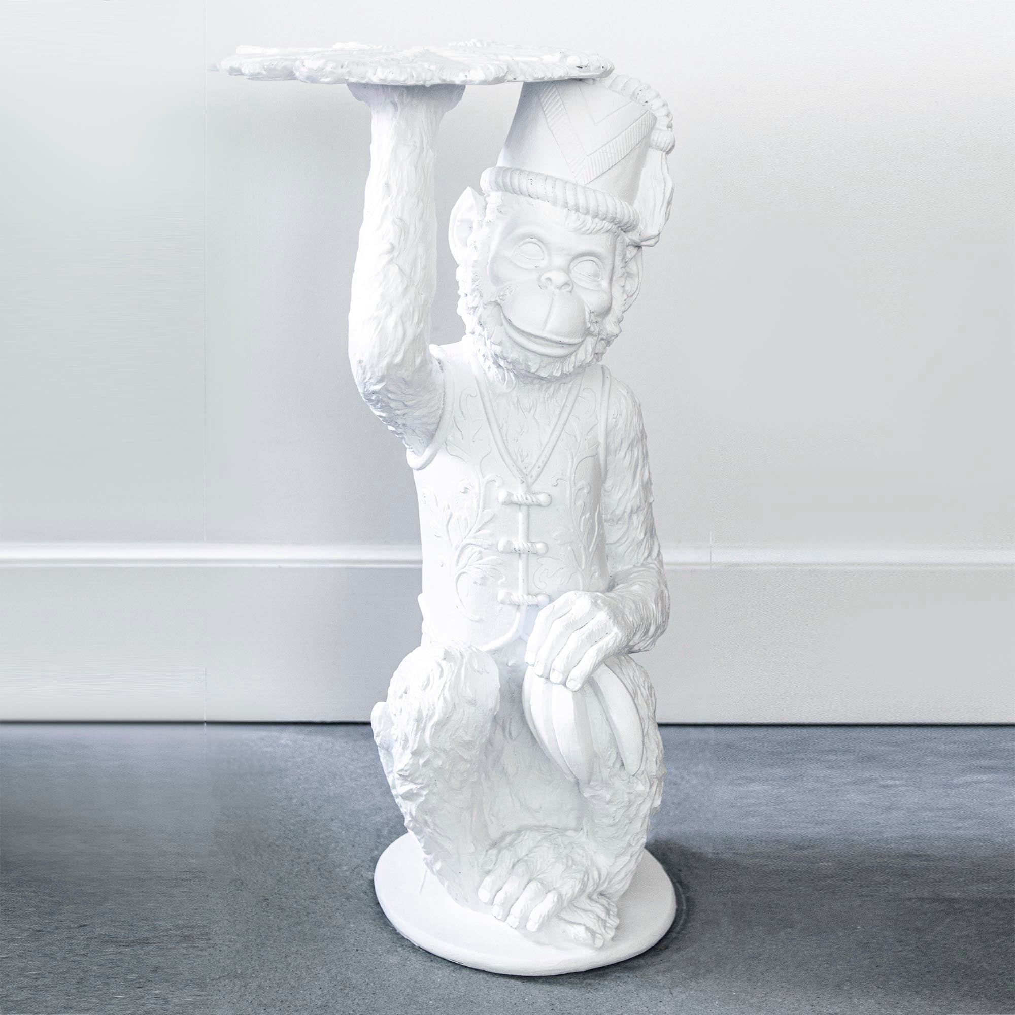 White Monkey Side Table - Kevin Francis Design
